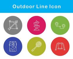 Outdoor Vector Icon Set