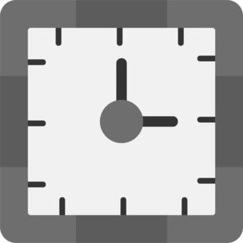 icono de vector de reloj