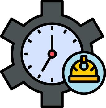 icono de vector de reloj