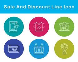 Sale And Discount Vector Icon Set