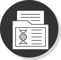 Genetic Data Vector Icon Design