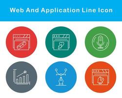 Web And Application Vector Icon Set