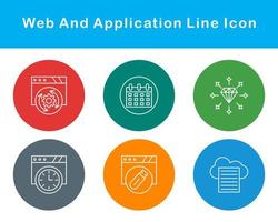 Web And Application Vector Icon Set