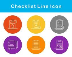 Checklist Vector Icon Set