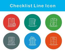 Checklist Vector Icon Set