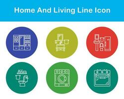 Home And Living Vector Icon Set