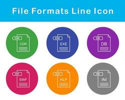 File Formats Vector Icon Set