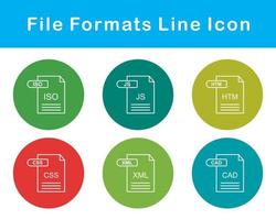 File Formats Vector Icon Set