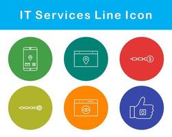 IT Services Vector Icon Set