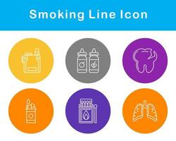 Smoking Vector Icon Set