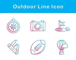 Outdoor Vector Icon Set