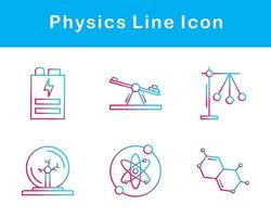 Physics Vector Icon Set