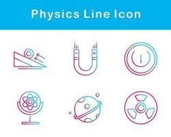 Physics Vector Icon Set