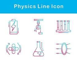 Physics Vector Icon Set