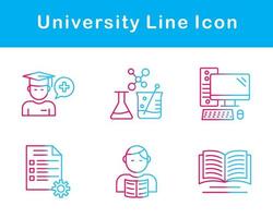 university Vector Icon Set