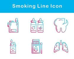 Smoking Vector Icon Set