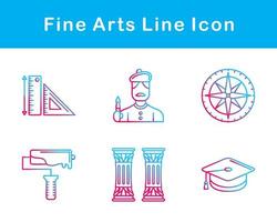 Fine Arts Vector Icon Set