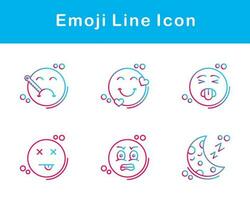 emoji vector icono conjunto