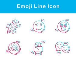 emoji vector icono conjunto