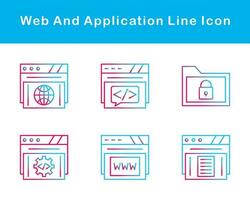 Web And Application Vector Icon Set