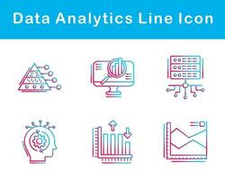 Data Analytics Vector Icon Set