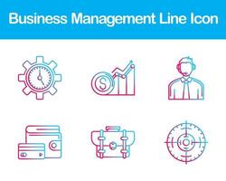 Business Management Vector Icon Set