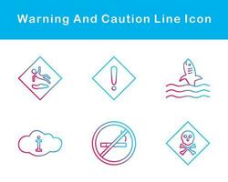 Warning And Caution Vector Icon Set