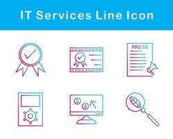 IT Services Vector Icon Set