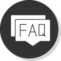 Faq Vector Icon Design