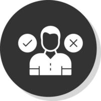 Decision Making Vector Icon Design