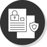 Privacy By Design Vector Icon Design