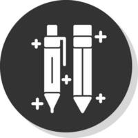 Pen And Pencil Vector Icon Design