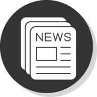 Breaking News Vector Icon Design