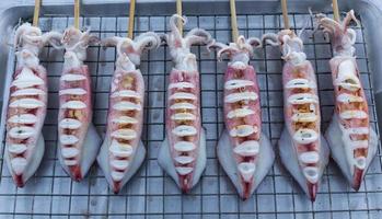 Squid grill for sale photo