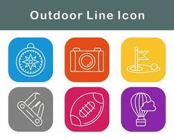 Outdoor Vector Icon Set