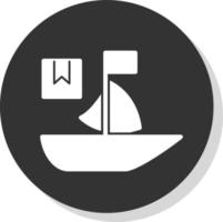 diseño de icono de vector de dropshipper