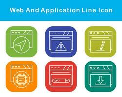 Web And Application Vector Icon Set