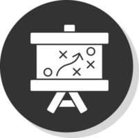 diseño de icono de vector de estrategia contra