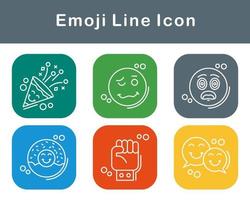 emoji vector icono conjunto