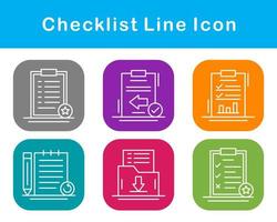 Checklist Vector Icon Set