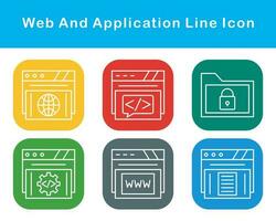 Web And Application Vector Icon Set