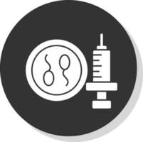 In Vitro Fertilization Vector Icon Design