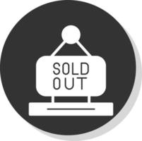 Sold Out Vector Icon Design