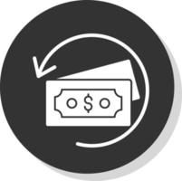 Refund Vector Icon Design