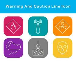 Warning And Caution Vector Icon Set