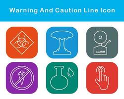 Warning And Caution Vector Icon Set