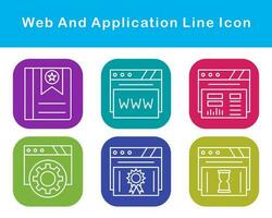 Web And Application Vector Icon Set