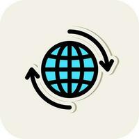 Worldwide Vector Icon Design