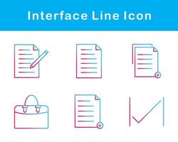 Interface Vector Icon Set