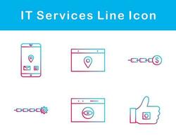 IT Services Vector Icon Set